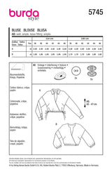 Burda Boss N ° 5745: blusa