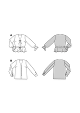Patron Burda n°5746 : Blouse