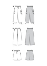 Burda Boss N ° 5761: pantalones de carga