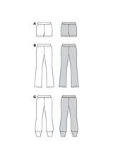 Patron Burda n°5789 : Pantalon