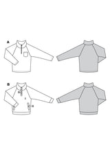Burda Boss N ° 5791: sudadera