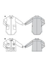 Burda boss n ° 5794: coat & jacket
