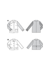 Burda boss n ° 5799: jacket