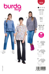 Burda Boss N ° 5856: Blusa
