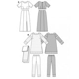 Patrón N ° 7701: Vestido indio