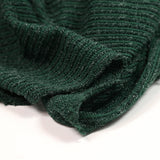 Bottle green ribbed Bianca knit