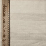 Ivory striped silk georgette crepe
