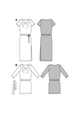 Patron n ° 6639 Burda: Holy Woggain Dress