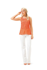 Patrón N ° 6685 Burda: vestido y cintura alta superior