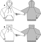 Patron n ° 6718: Men's sweatshirt
