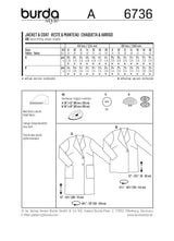 Pattern #6736: Coat