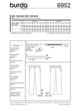 Patron n ° 6952: pants