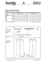Patron n ° 6952: pants