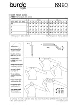 Patrón N ° 6990: camiseta