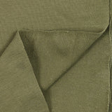 Jersey French Terry Olive Orgánica Orgánica Algodón orgánico