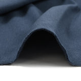 Jersey french terry coton Bio bleu jeans