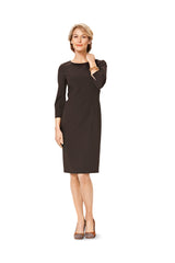 Pattern n°7137: Fitted dress