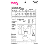 Burda boss n ° 5688: coat