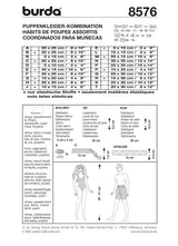 Burda Boss N ° 8576: Armario de muñecas