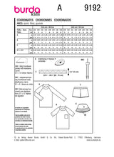 Burda kids pattern n°9192: Swimsuit