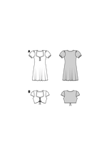 Patron Burda kids n°9214 : Robe & Blouse