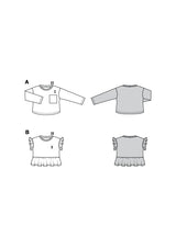 Burda Children's boss n ° 9223: T-shirt