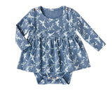 Burda boss n ° 9347: dress with baby body