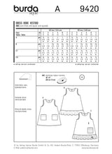 Patron n°9420 : Robe