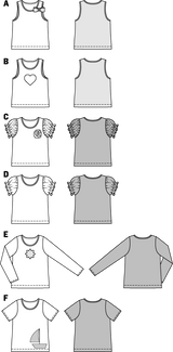 Patrón N ° 9439: camiseta
