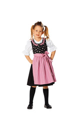 Patrón N ° 9509: Vestido folklore para niñas
