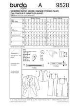Patron n ° 9528: LOUIS PULTE PURISH PULTON Philippe