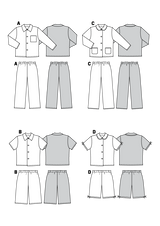 Patrón N ° 9747: pijama