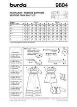 Boss n ° 9804: baptism dress