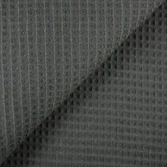 Coton 100% nid d'abeille noir