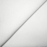 Algodón 100% de panal blanco