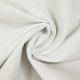 Plain white viscose linen