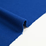 Royal blue fine cotton polo knit