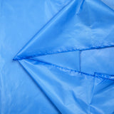 Tissu imperméable fin polyester bleu bleuet