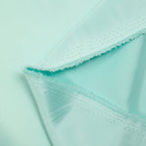 Plain polyester satin Inès water green