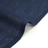 Navy blue polycotton veil