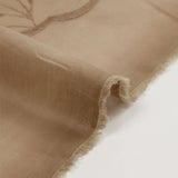 Sepia scalloped English embroidery