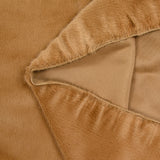 Fausse fourrure Rebecca camel
