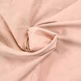Pink cupro effect polyester