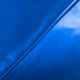 Royal blue waxed stretch duchess satin