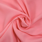 Malabar pink silk and acetate crepe de chine