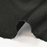 Licorice silk and acetate georgette crepe