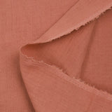 Double terracotta cotton gauze