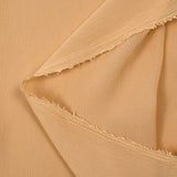 Crinkle muslin 100% plain silk flesh