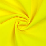 Punto piqué de poliéster amarillo flúor