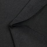 Jersey fino de poliéster negro